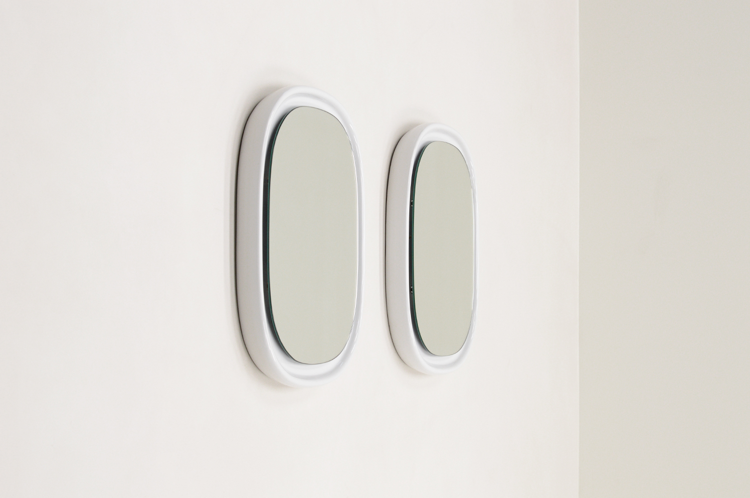 Set of Sphinx Ceramic Mirrors