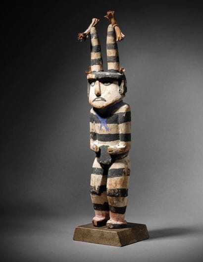 Clown Hano – Koshare Kachina Figure
