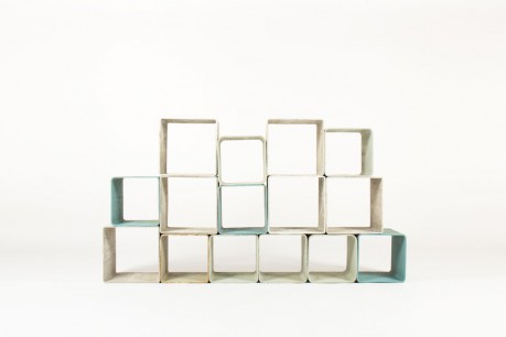 Willy Guhl modular bookcase