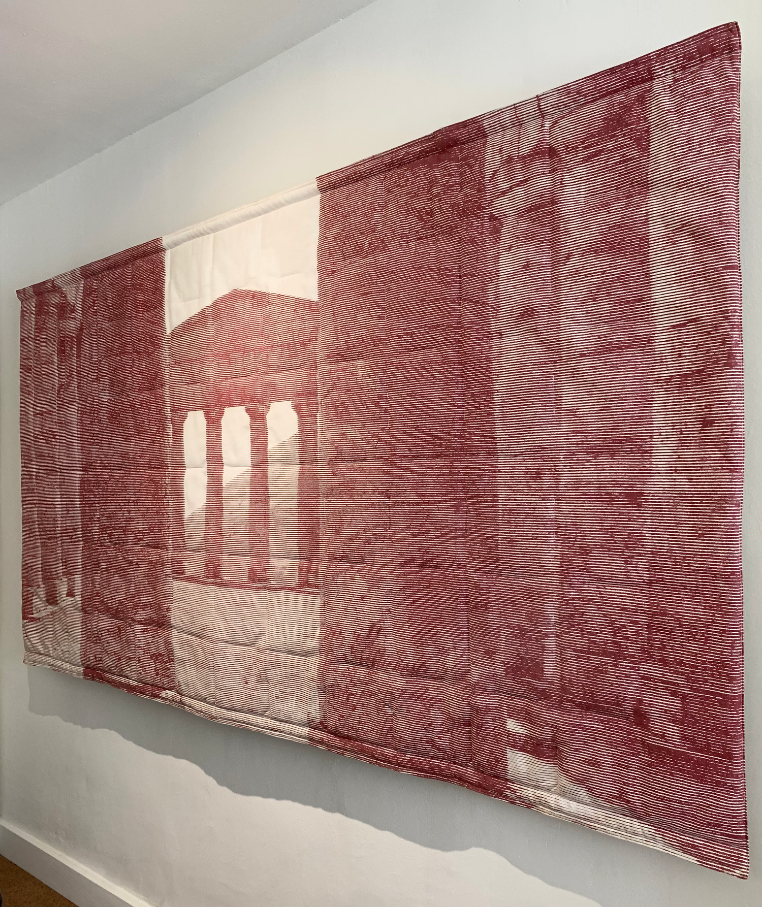 Enzo Mari Tempio de Segesta Tapestry