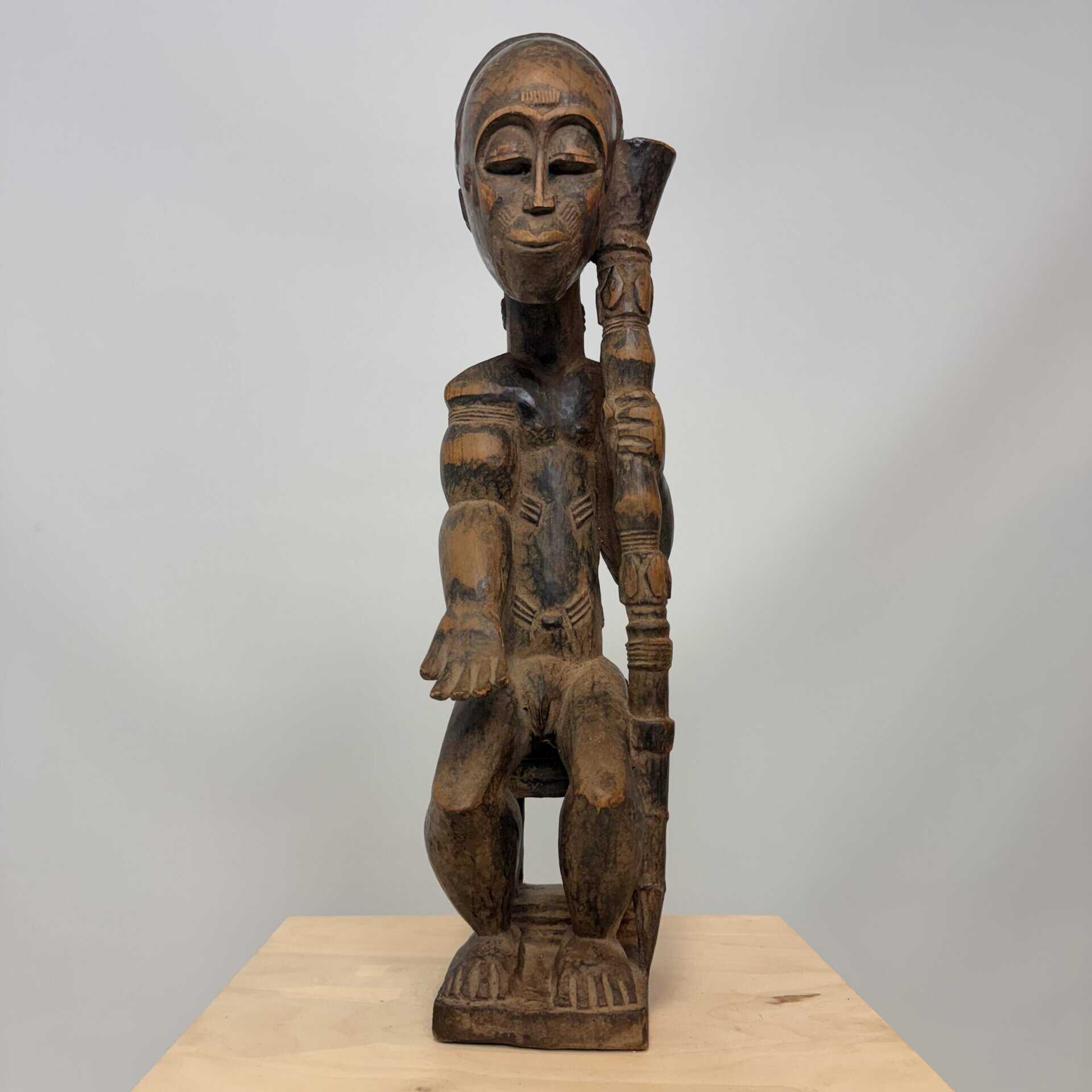 Baule statue, tribal art