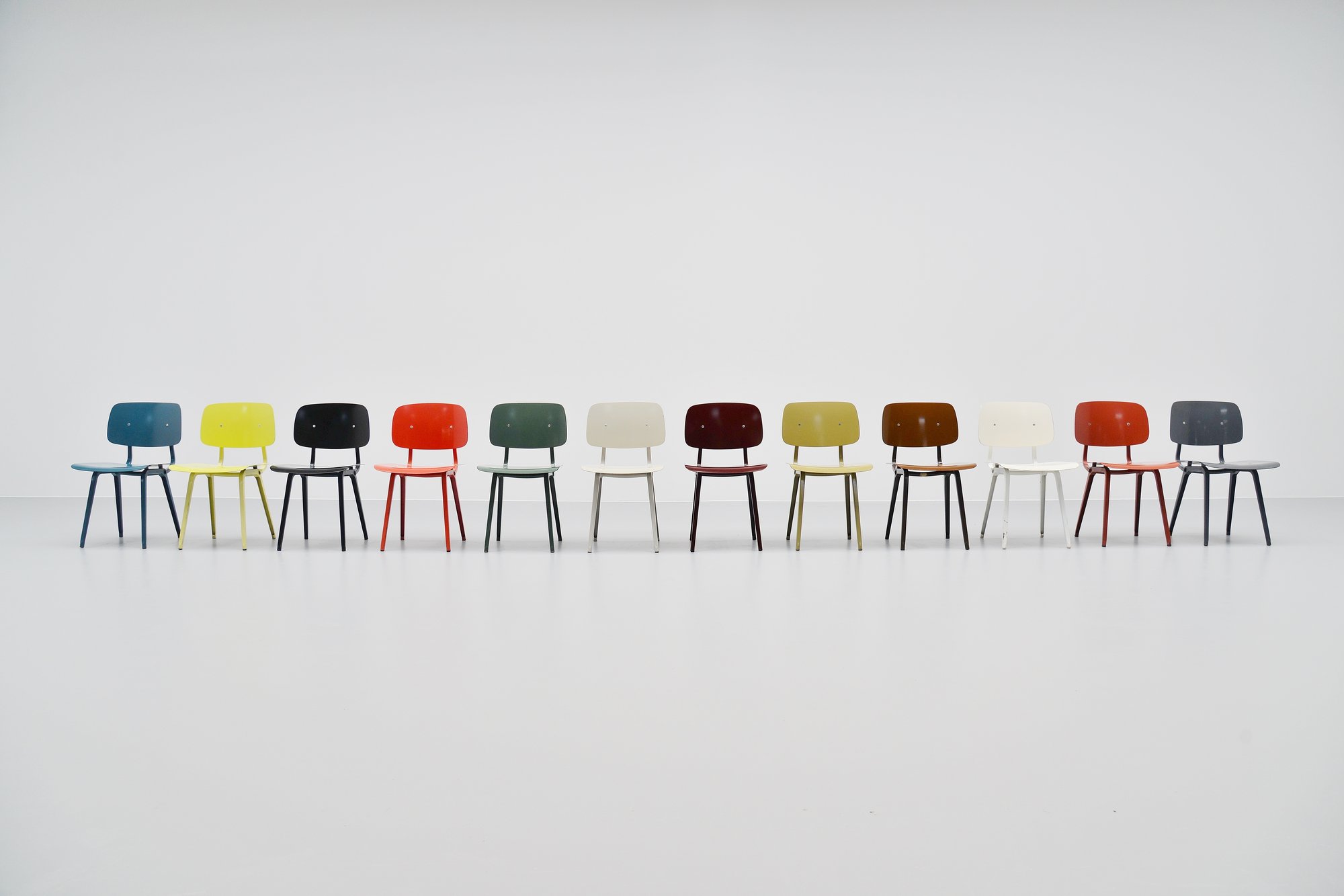 Revolt Chair Set by Friso Kramer