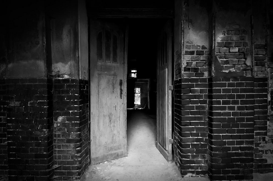 Welcome Black & White Photograph