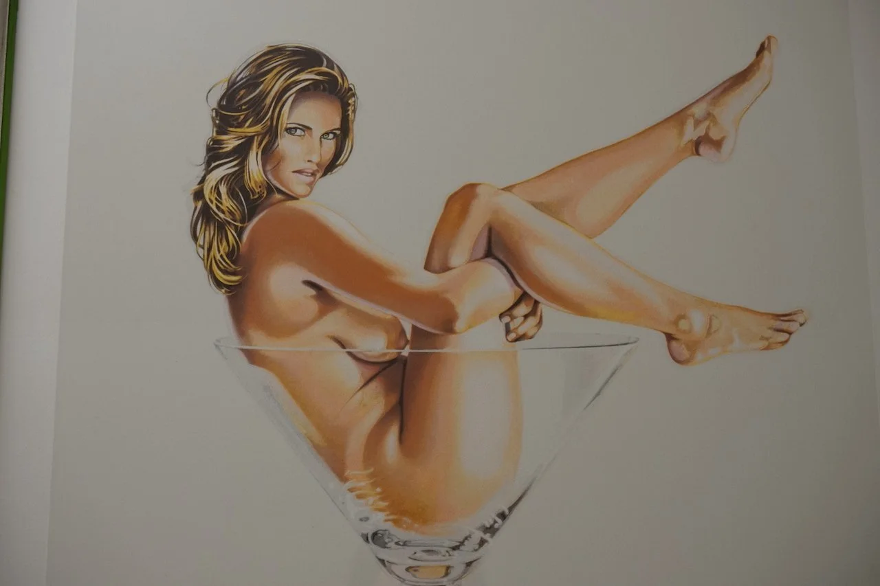 Martini Miss 1 Lithograph by Mel Ramos