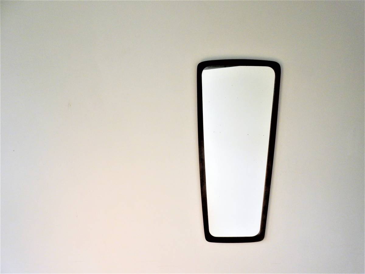 Danish Rosewood Framed Mirror