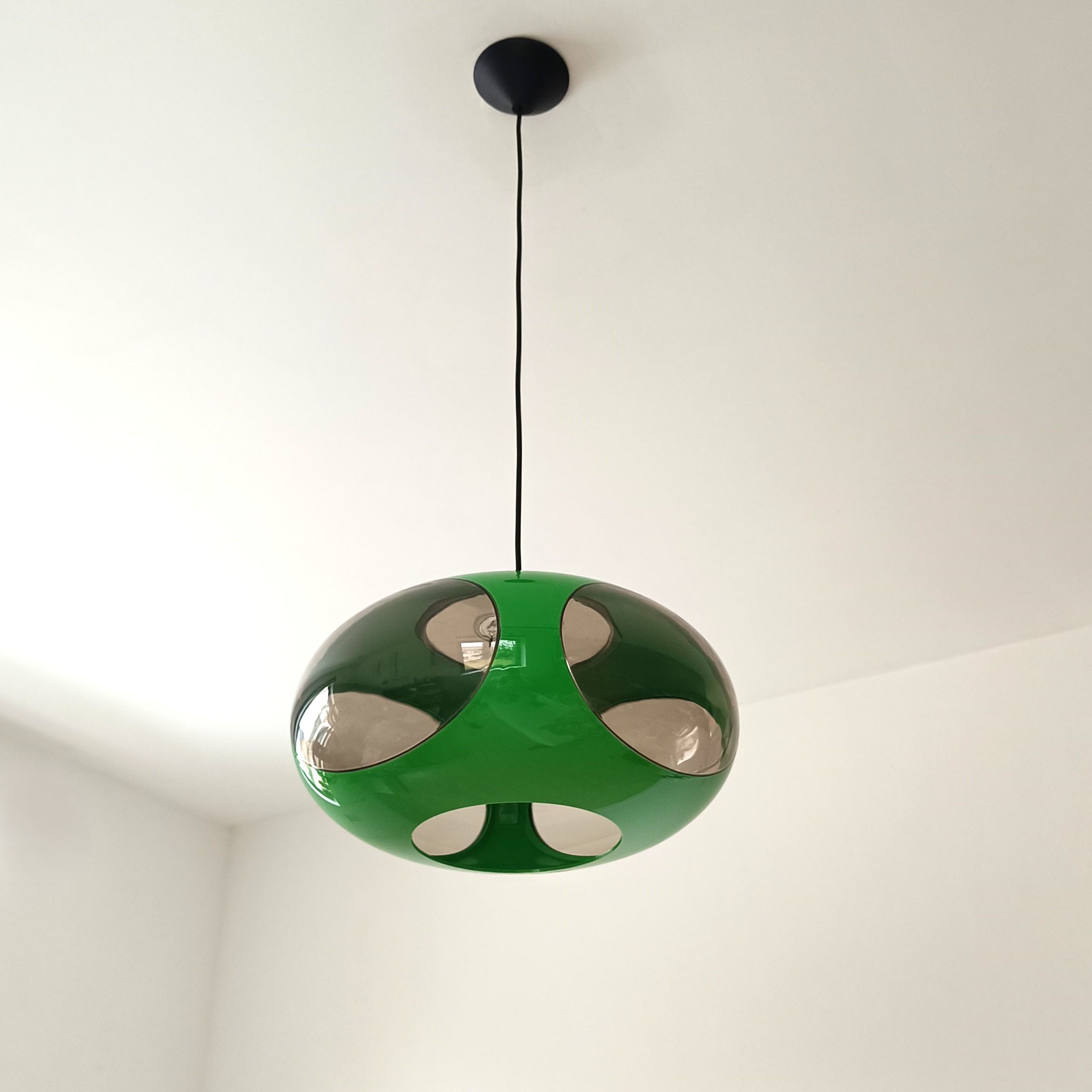 Green UFO Bug Eye Lamp by Massive