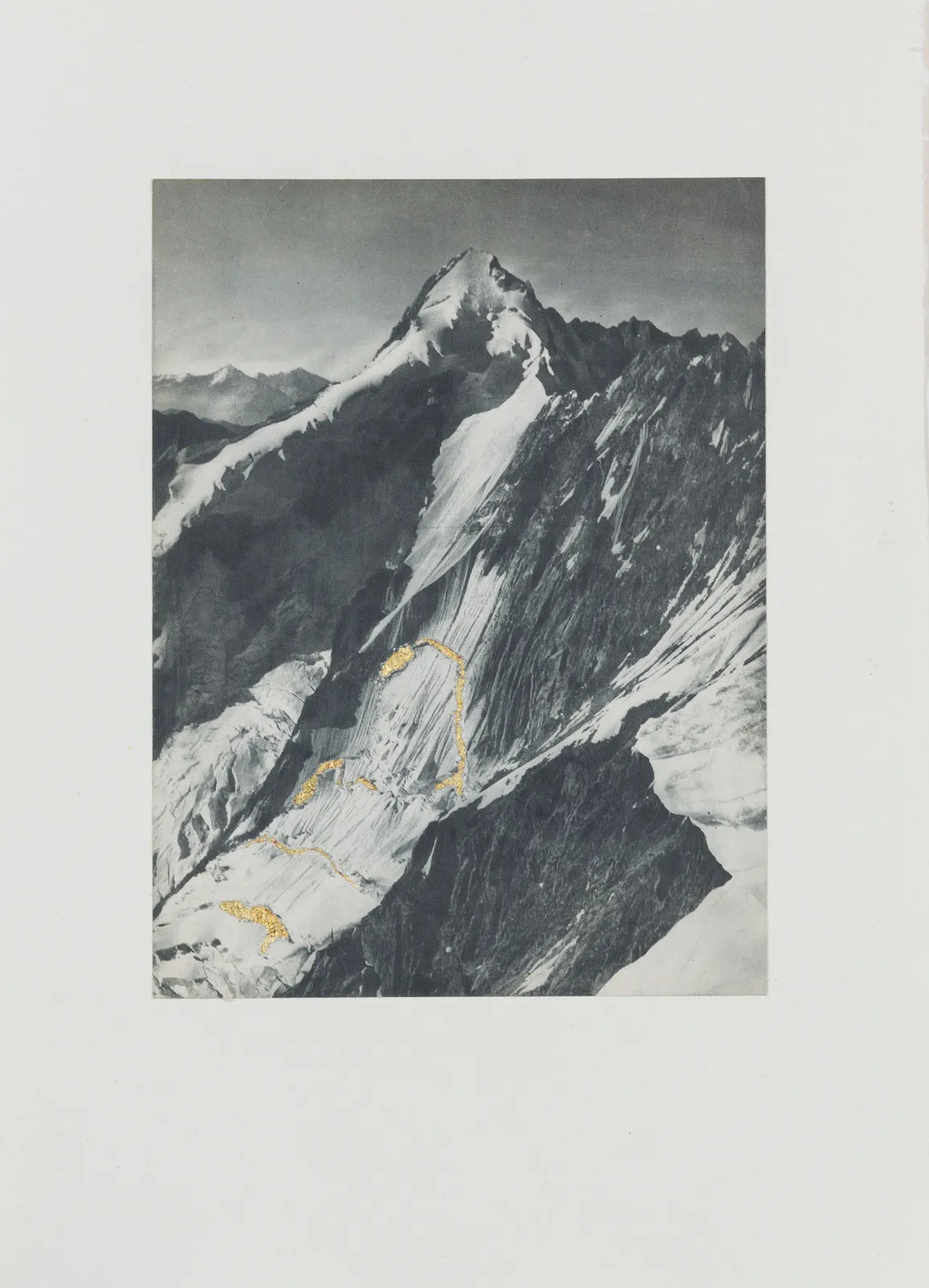 Le Mont Dolent Vintage Photograph