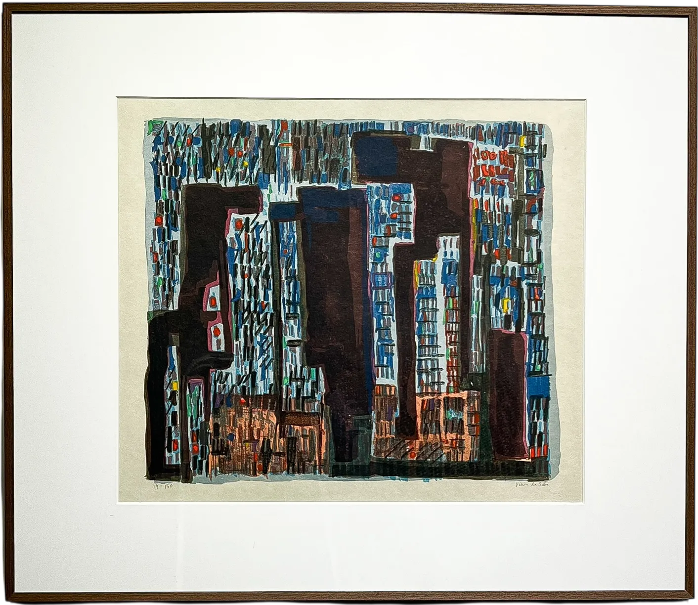 Transylvanie Lithograph by Maria Helena Vieira da Silva
