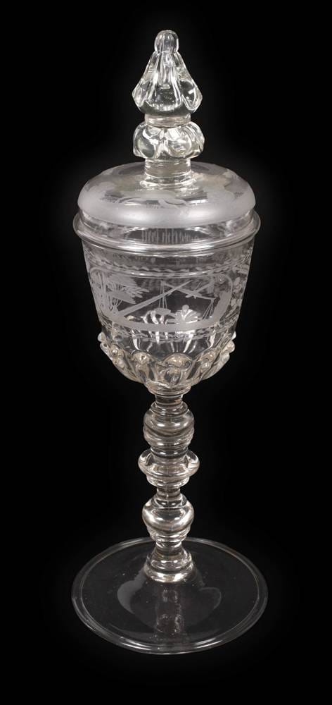 Baroque Judge's Covered Goblet
