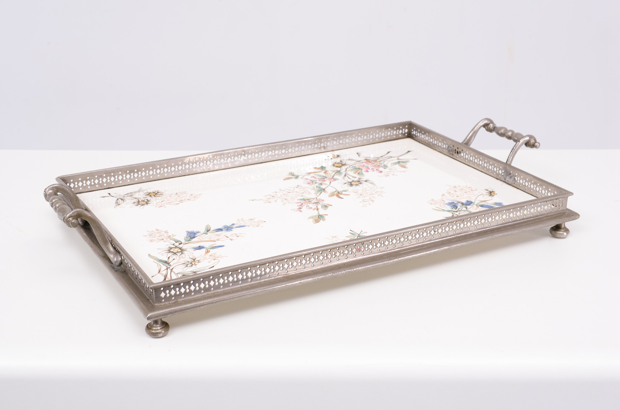 Porcelain Serving Tray France 1920s