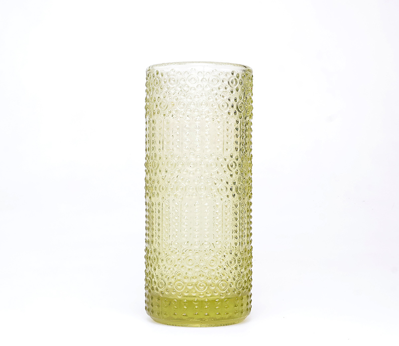Adolf Matura green glass vase