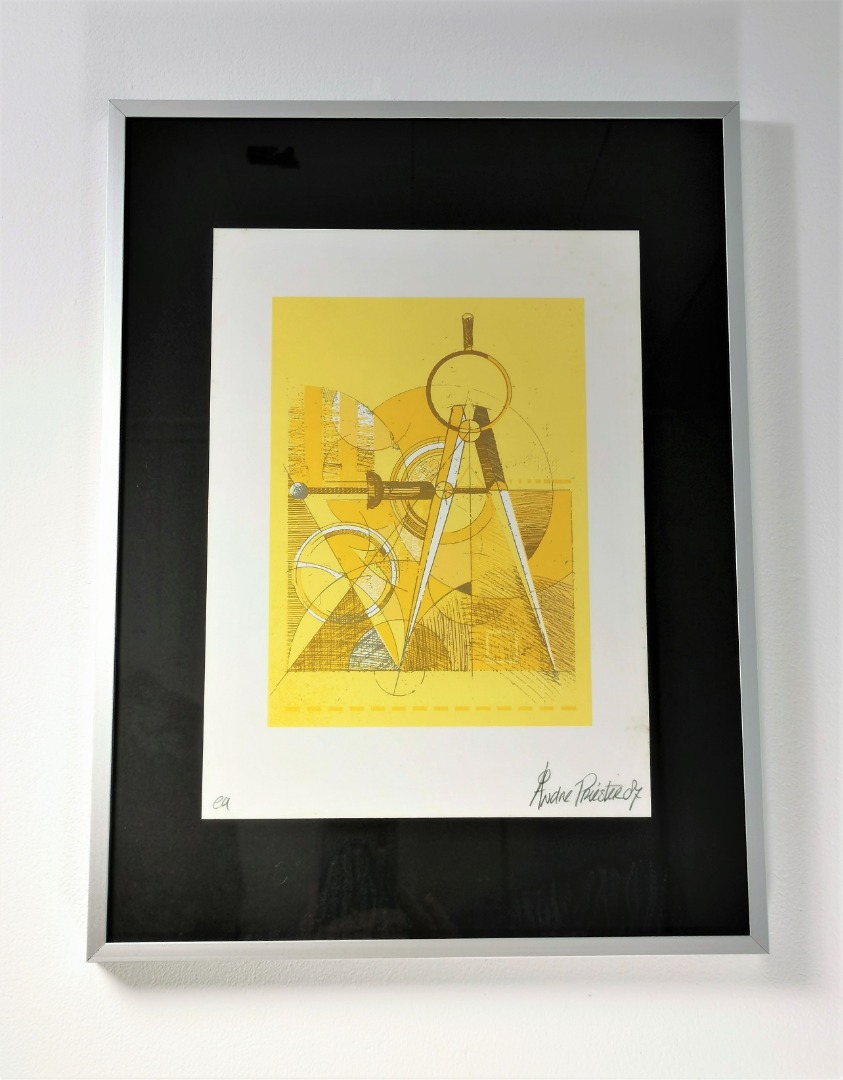 Screen Print by Andre Priester, 1987
