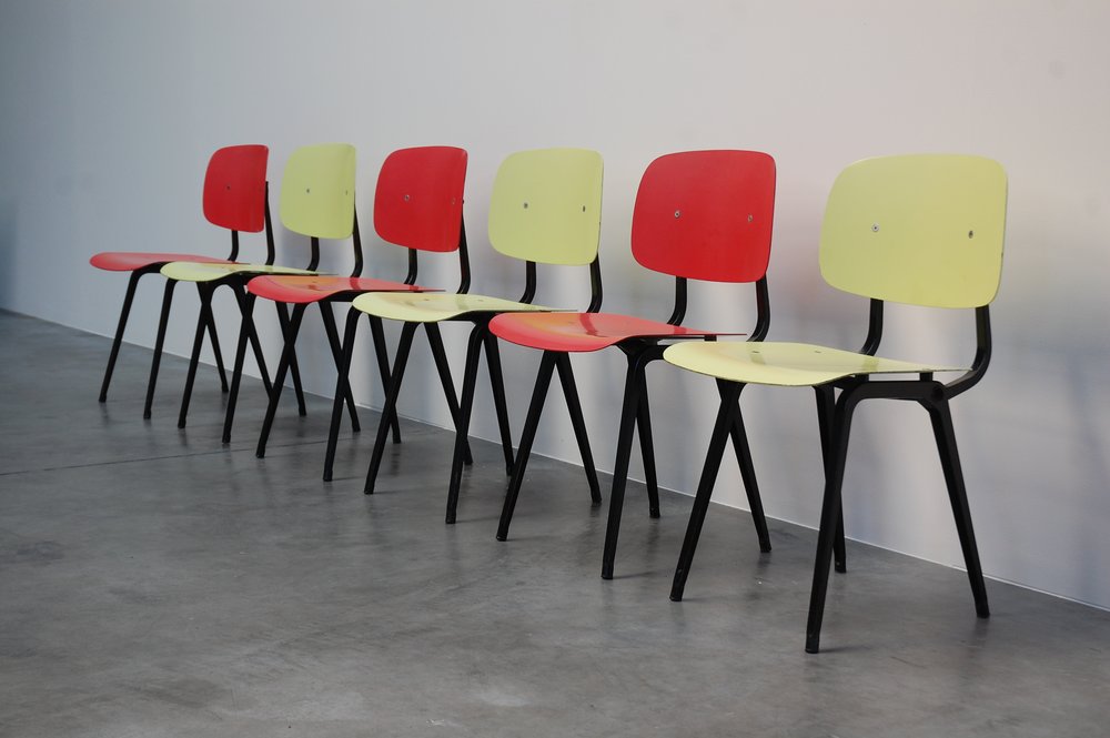 Friso Kramer Revolt Chairs - Set of 6