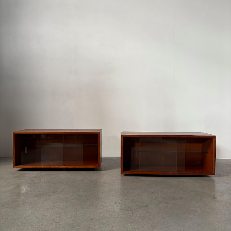 Royal System Teak Wall Cabinets
