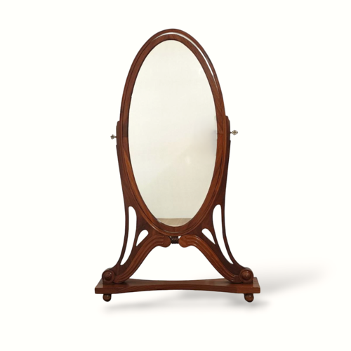 Mahogany Tilting Mirror, Late 19th Century