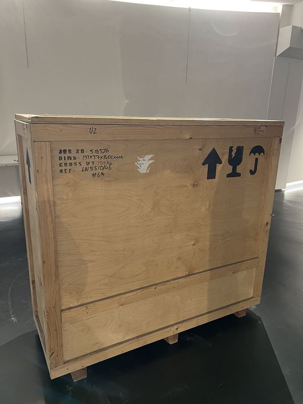 Cassa in legno per imballaggio