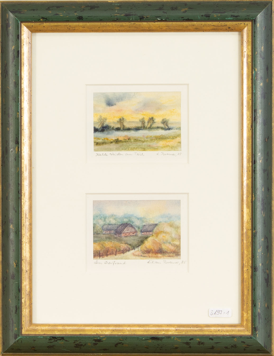 Two Watercolors