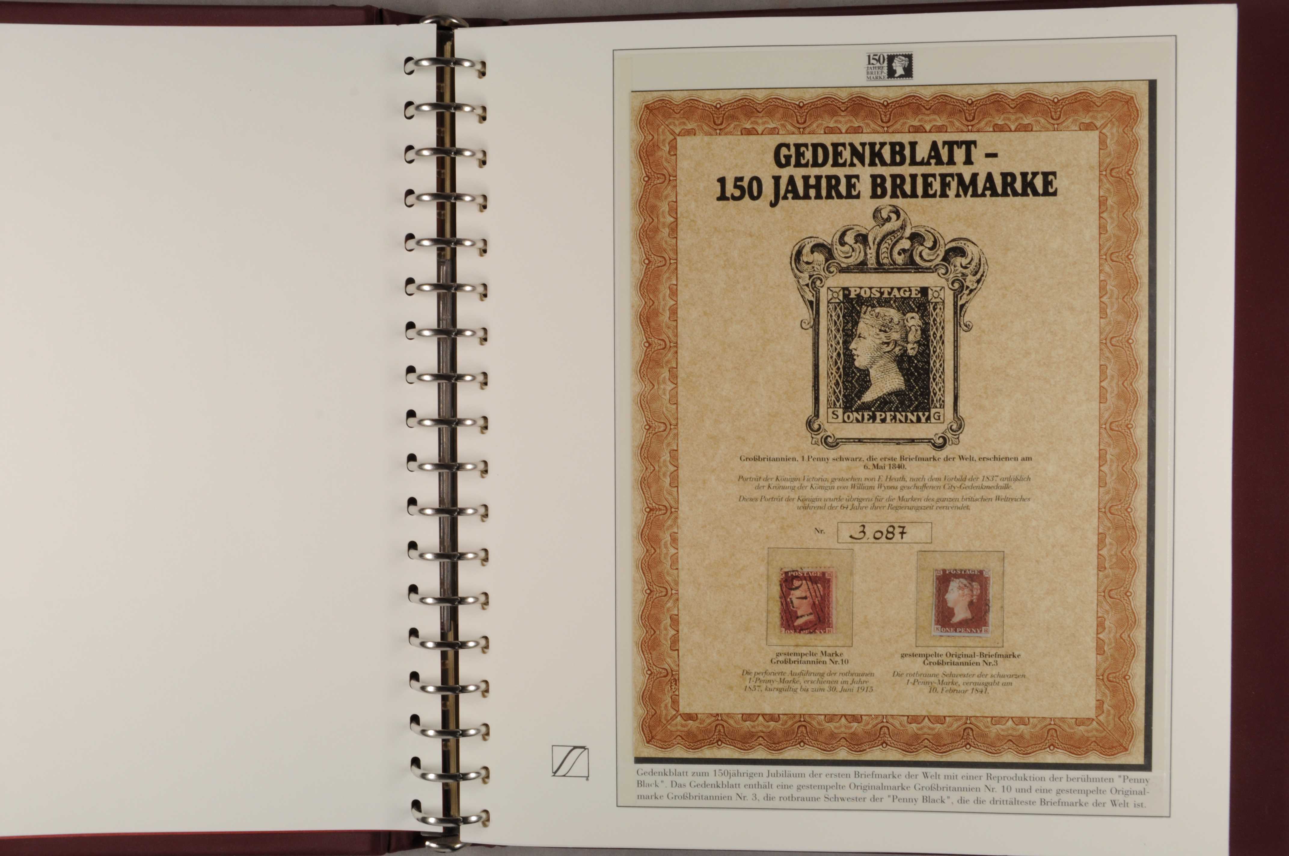 Three Standard Cartons of Stamps