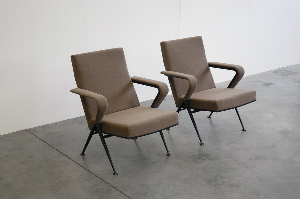 Friso Kramer Repose Chairs Pair
