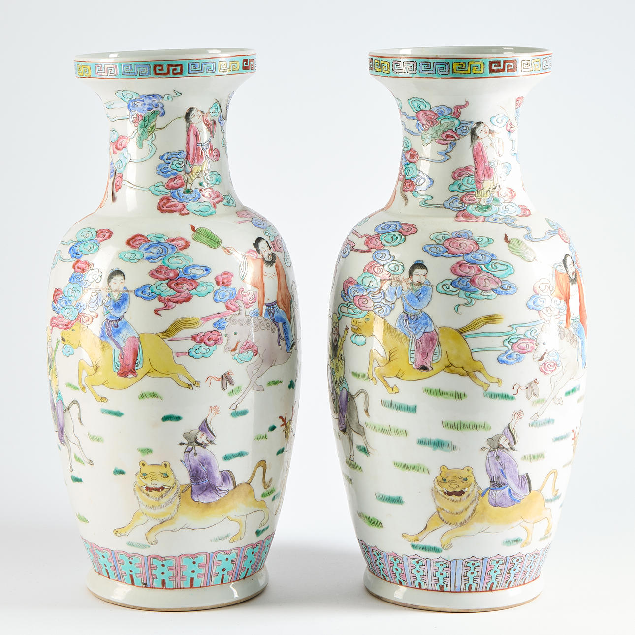 Pair of Chinese Porcelain Vases