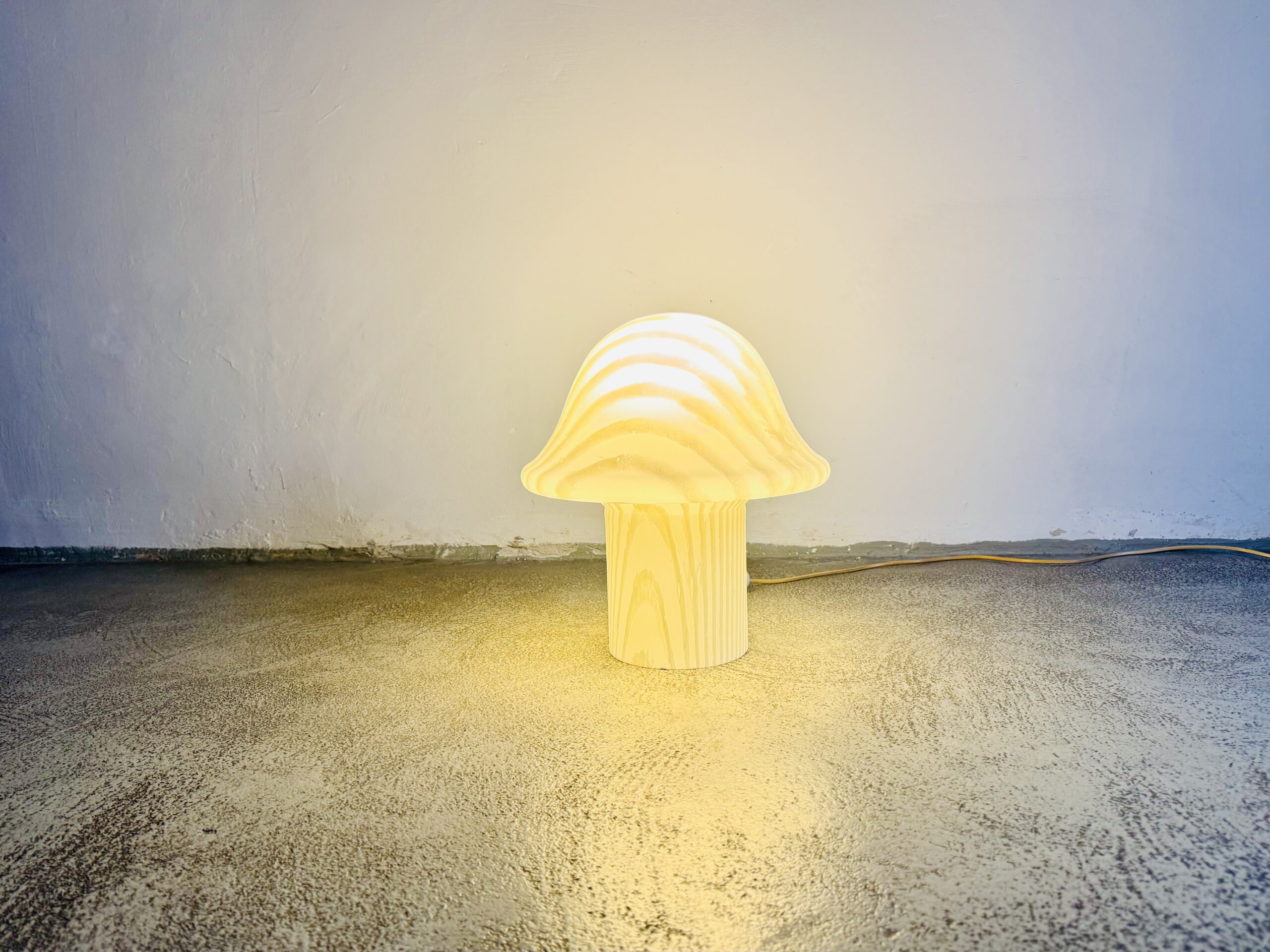 Large Mushroom Table Lamp by Peill & Putzler