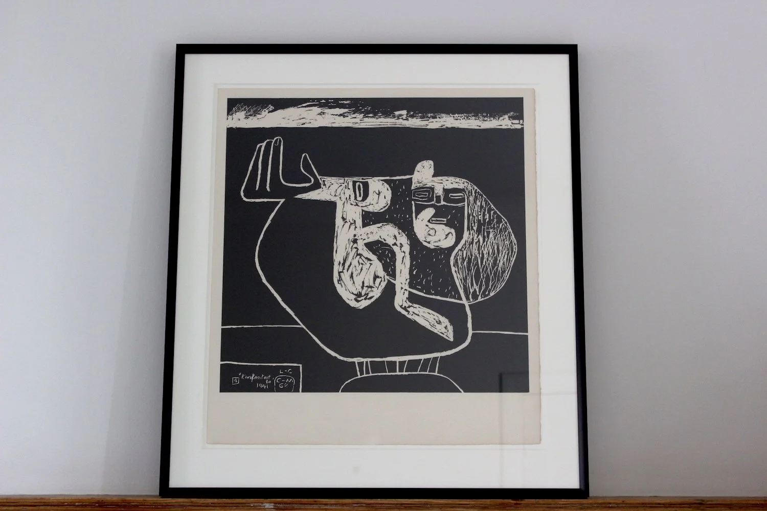 Le Corbusier Lithograph 'L'enfant est la'