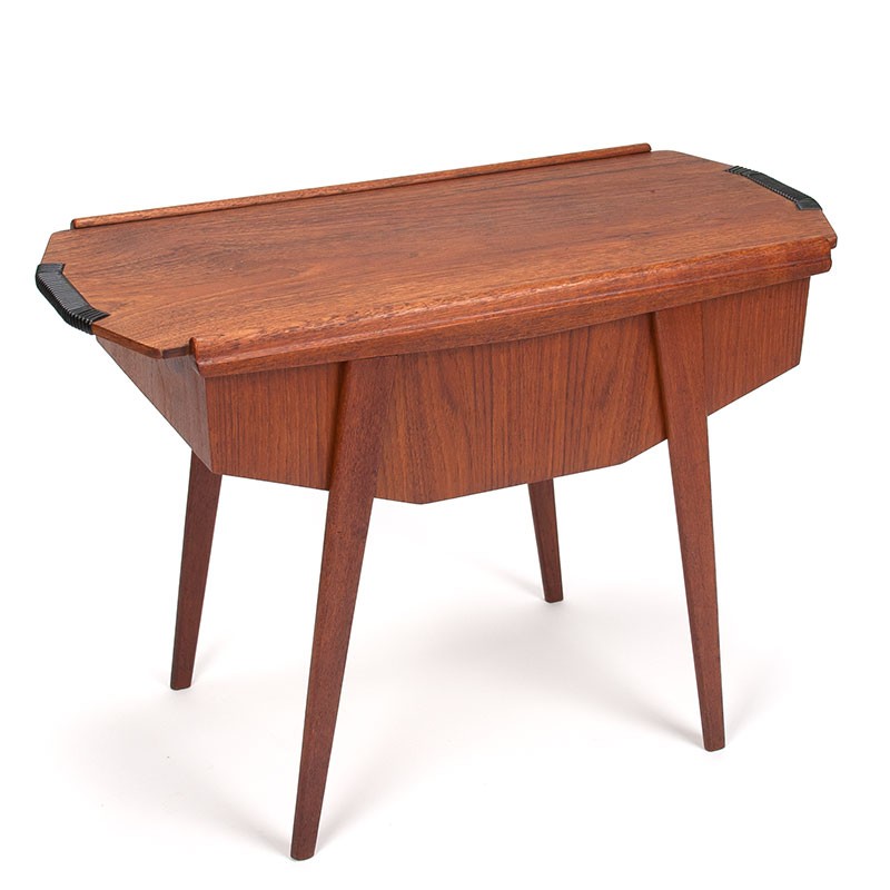 Teak Mid-Century Danish Sewing Table