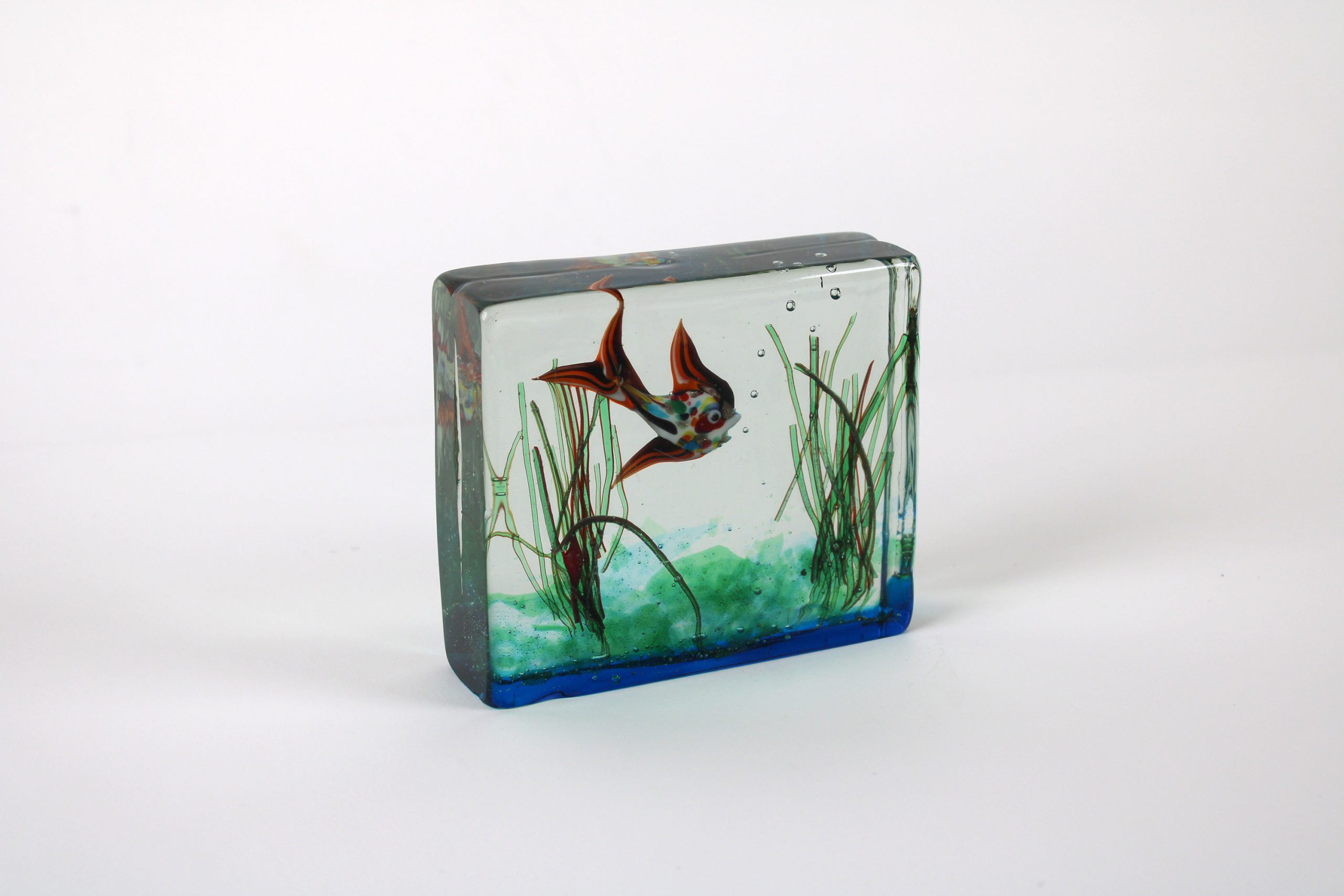 Gino Cenedese Murano Glass Aquarium