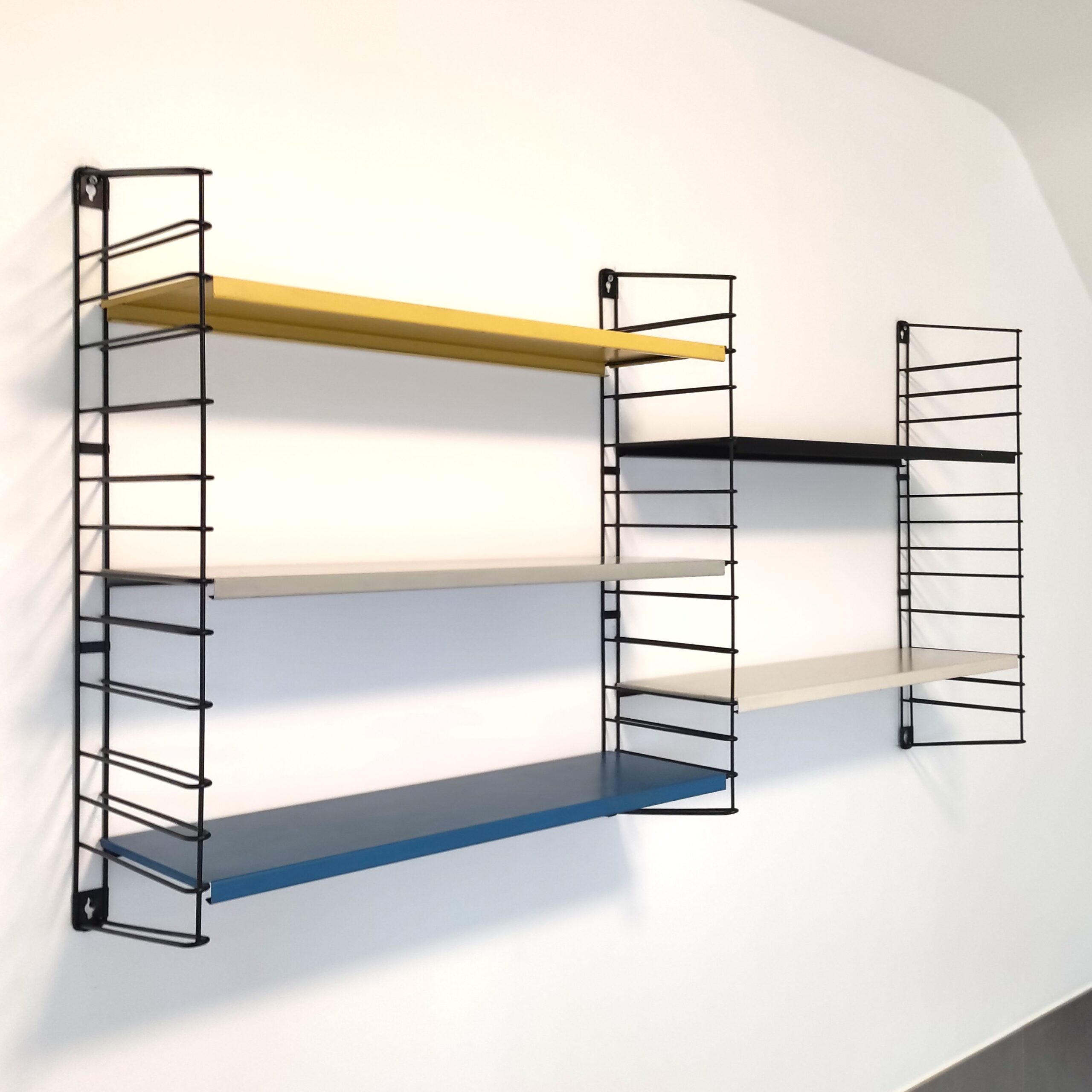 Tomado Wall Unit with Metal Shelves