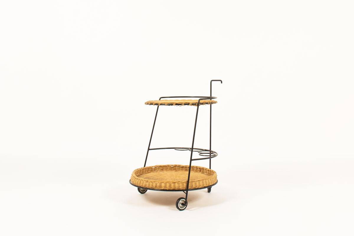 Service Table with Wheels