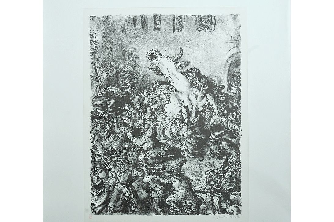 Lithography "Stierkampf"
