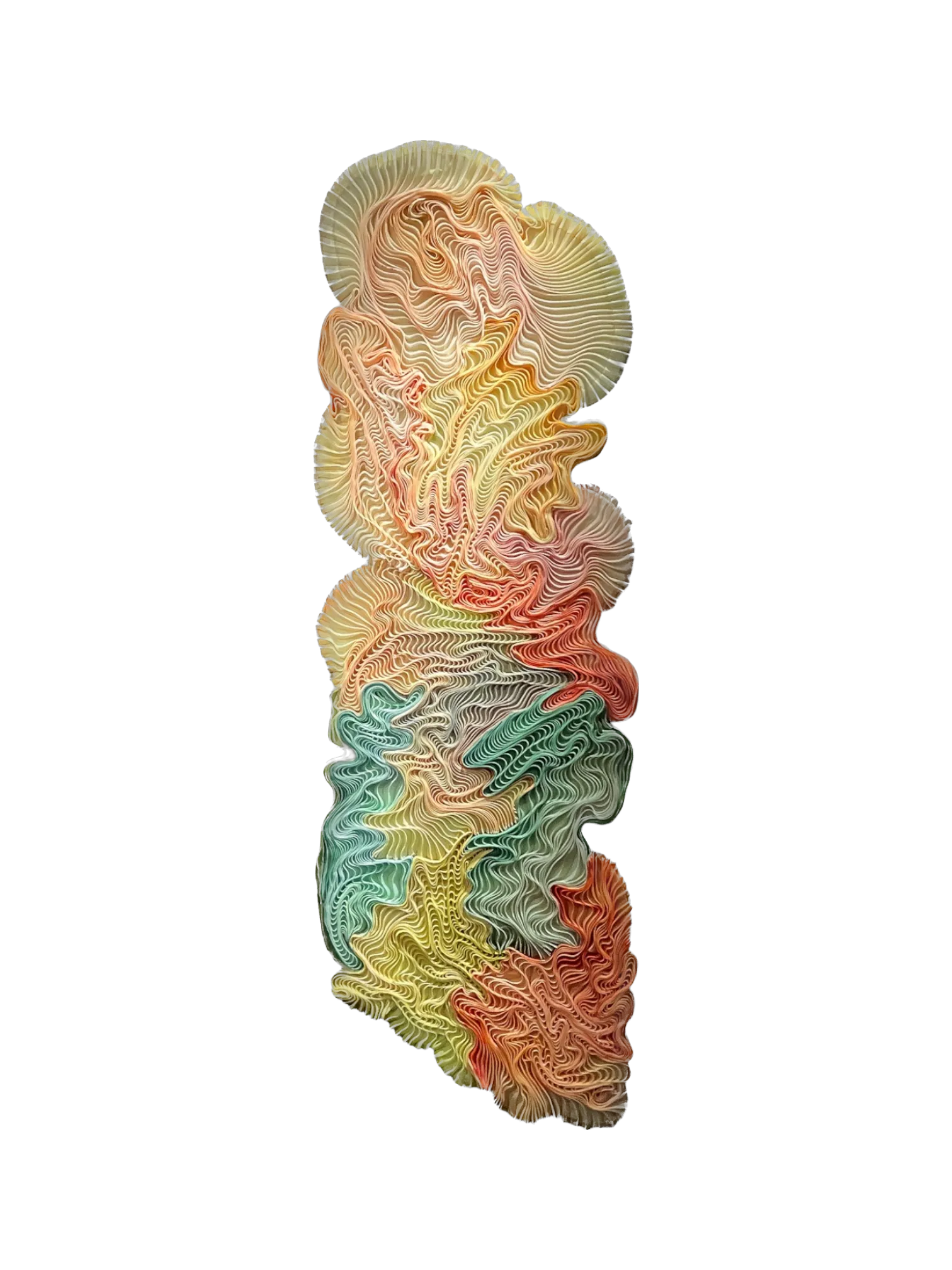 Indoor Garden textile artwork