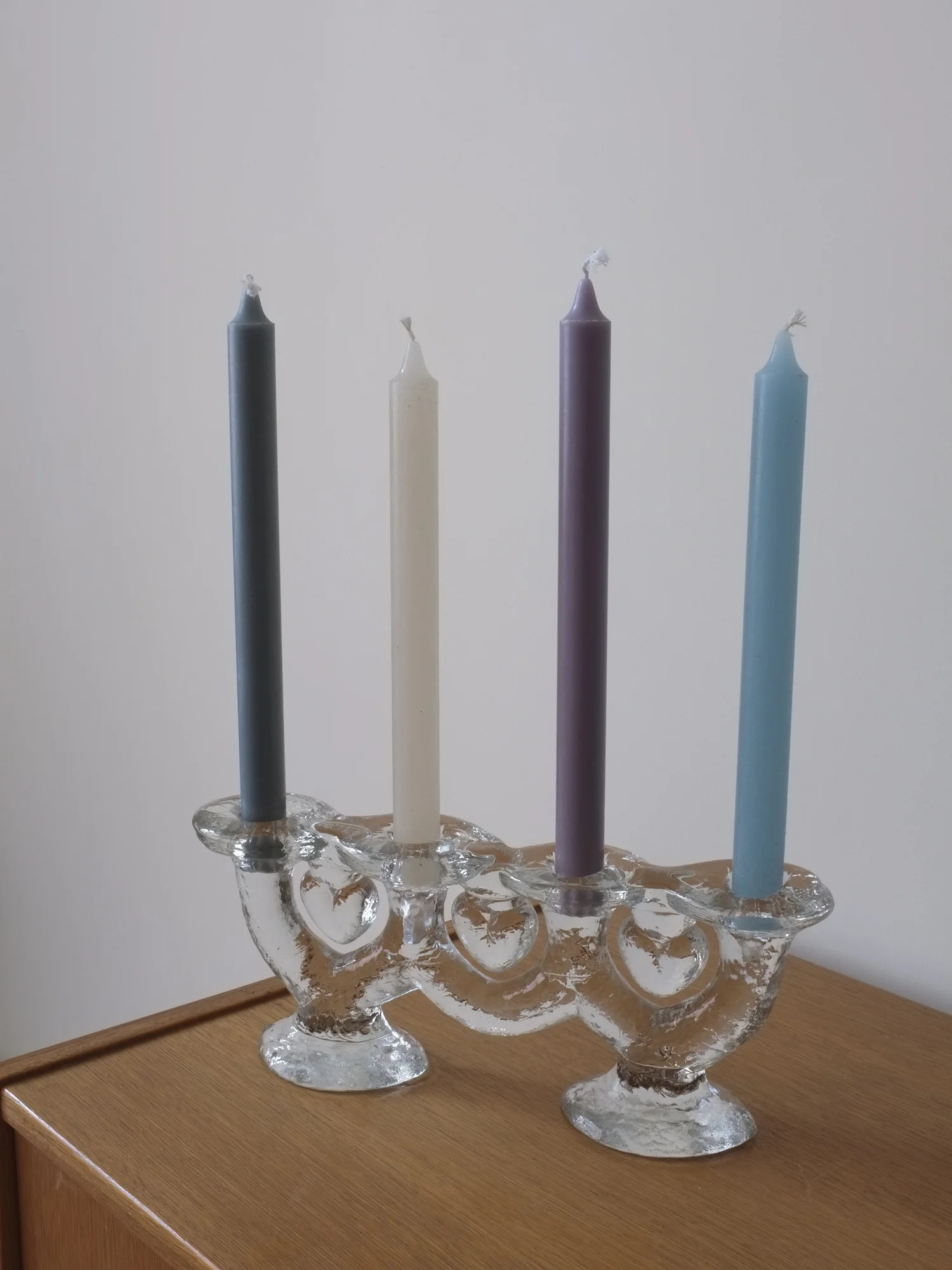 Glass Four-Candle Holder by Gellerstedt
