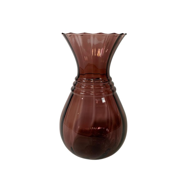 Purple Art Deco Vase by Doyen