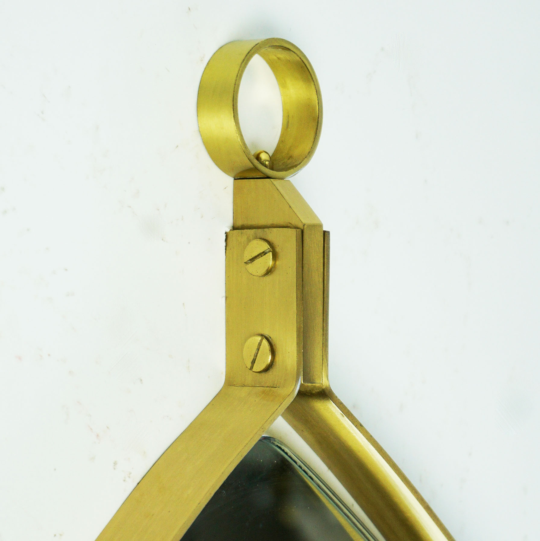 Brass Mirror by Sant Ambrogio
