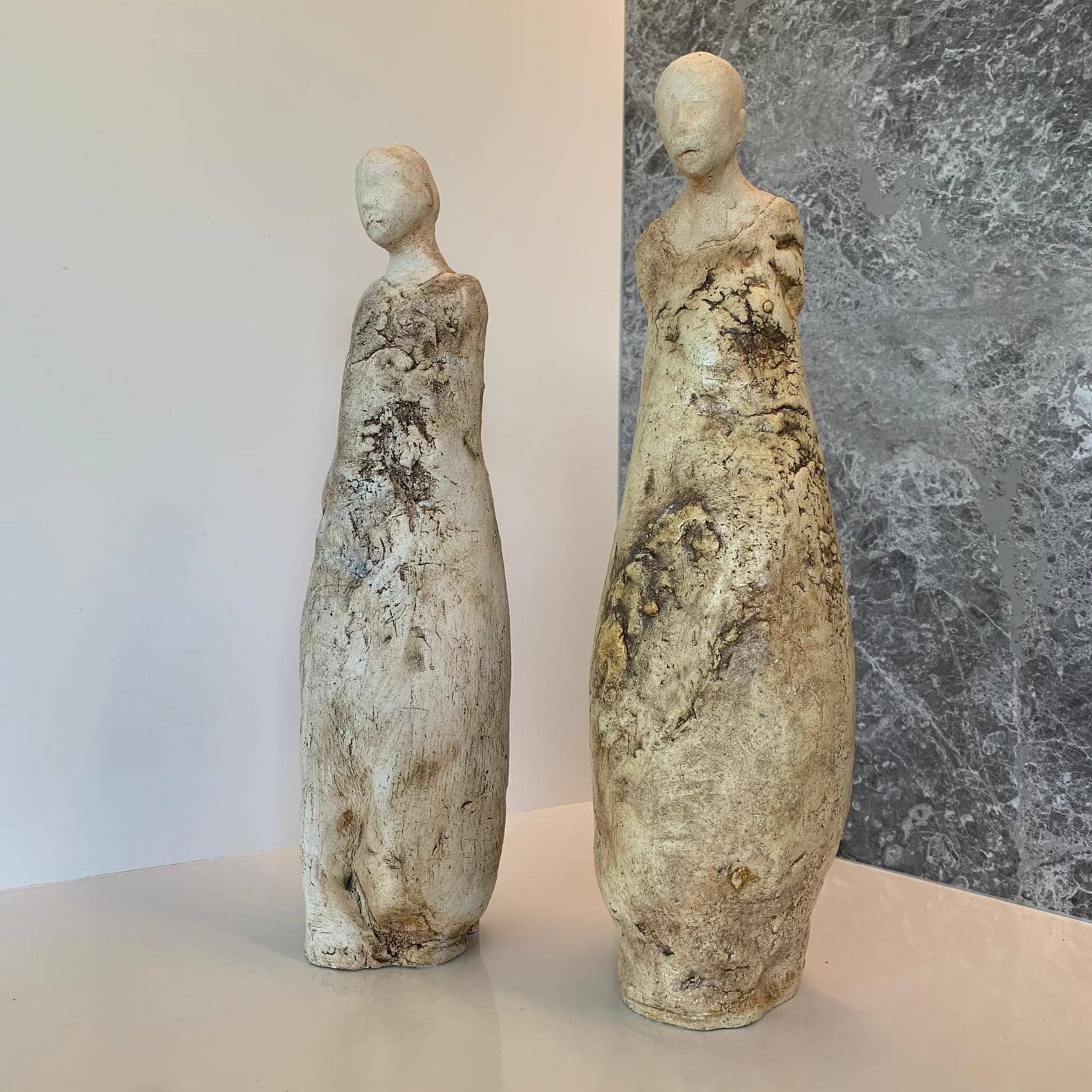 Wabi-sabi Style Ceramic Sculptures