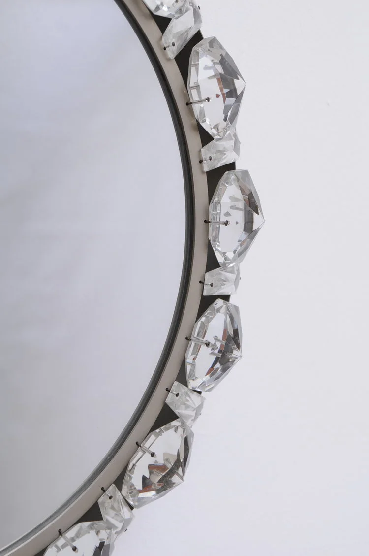 Illuminated mirror by Bakalowits Söhne