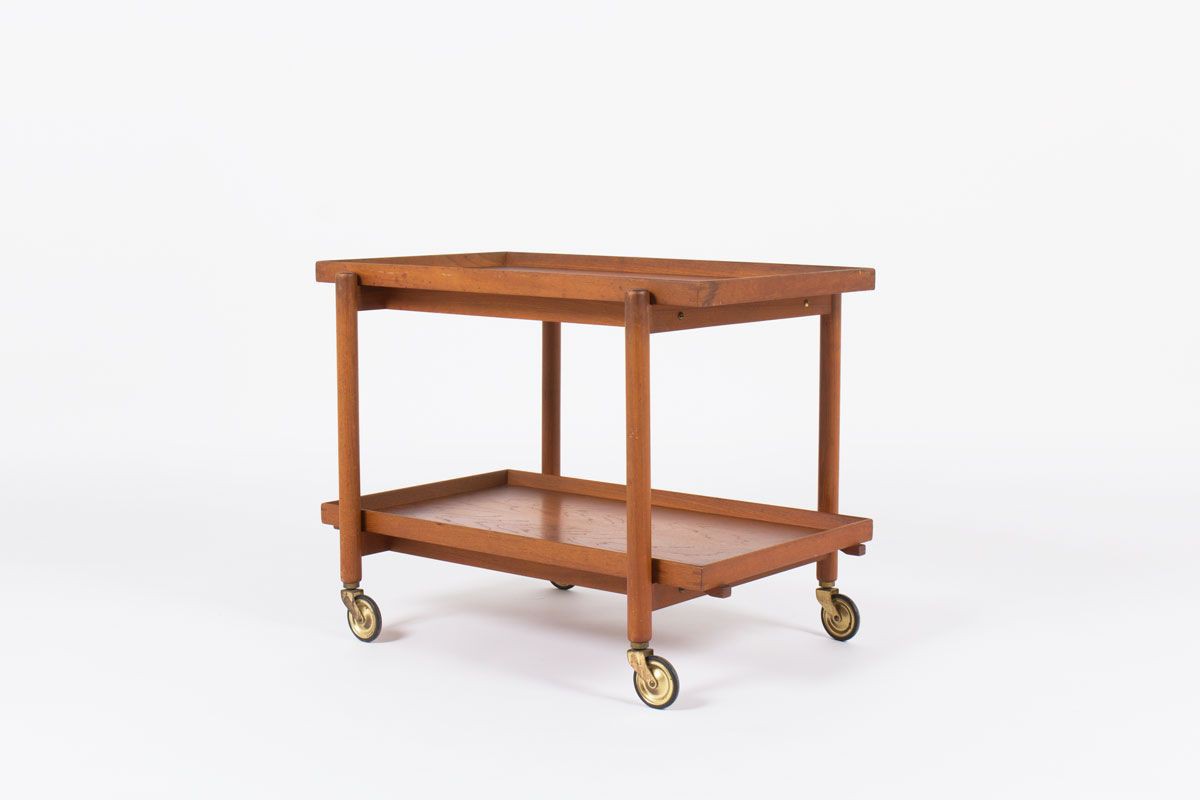 Poul Hundevad Teak Dessert Trolley