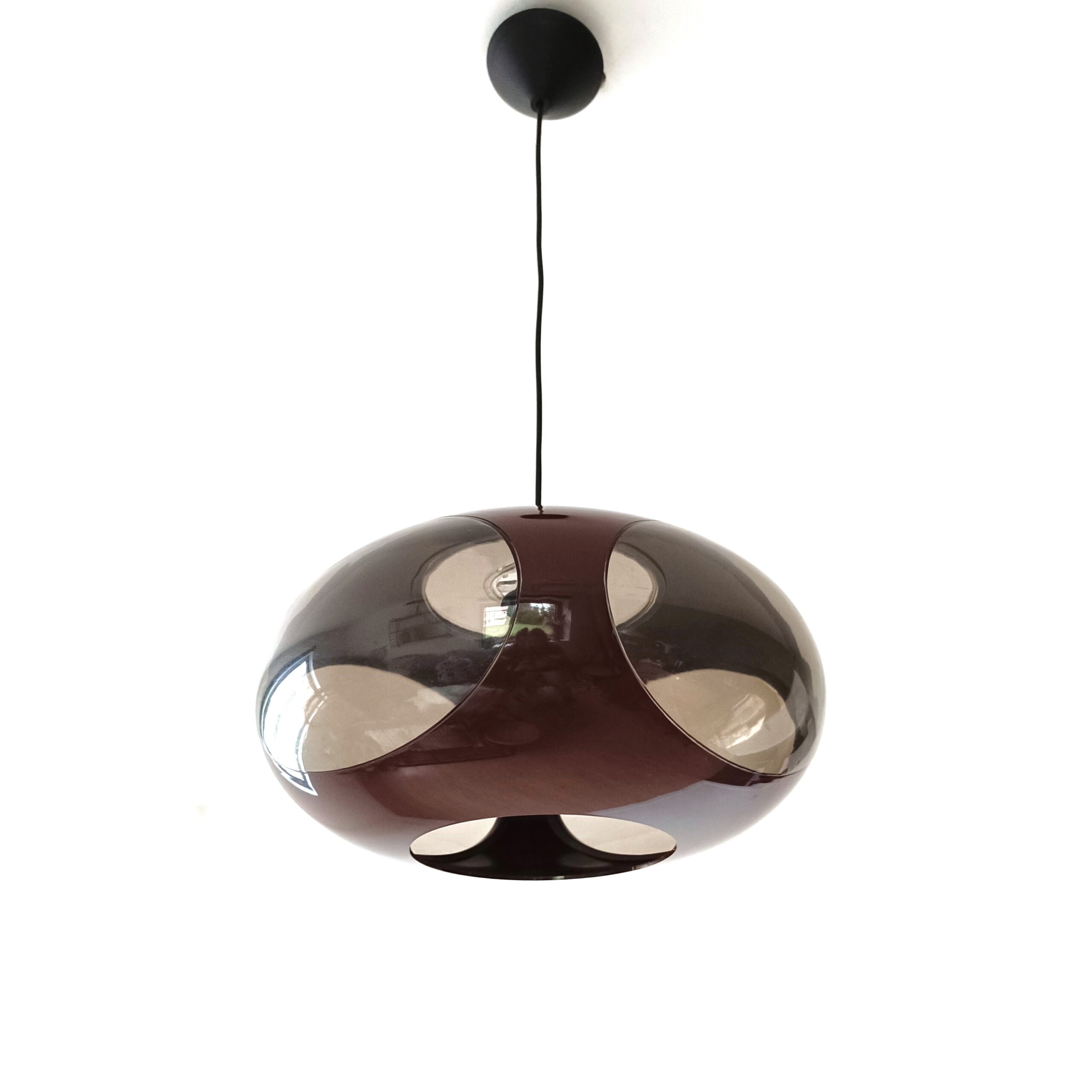 Brown UFO Bug Eye Lamp by Massive