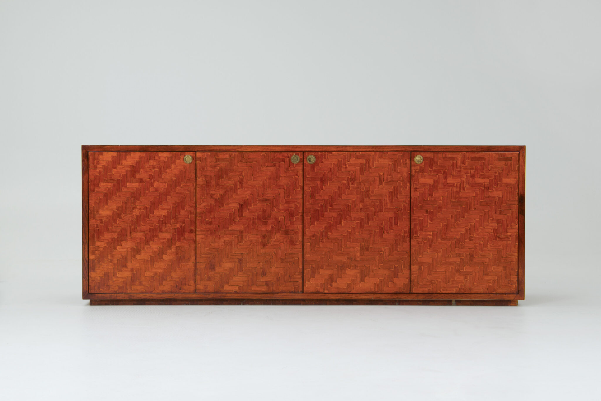 1970s Italian Bamboo Sideboard