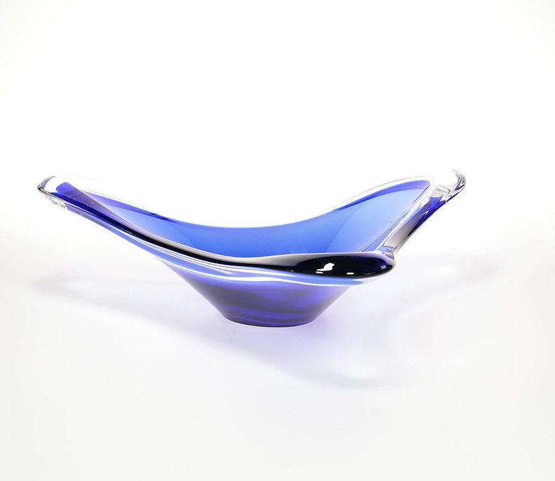 Bayel Blue Crystal Bowl