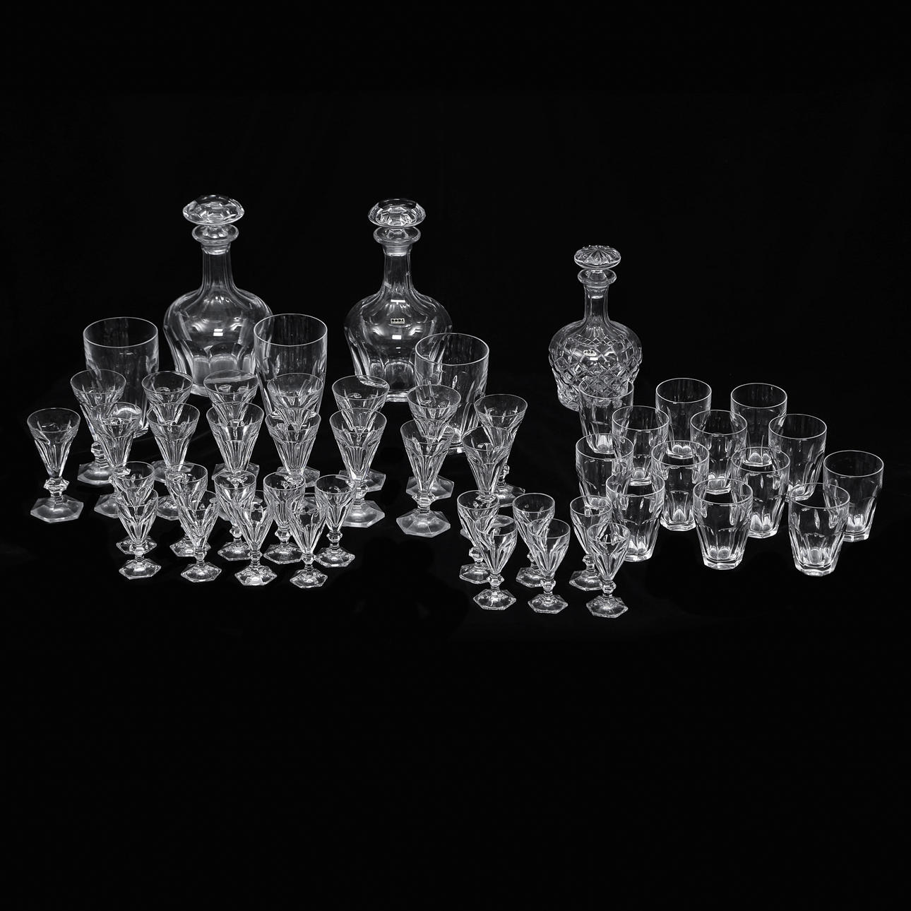 Glass Service "Geraldine" 49 Pieces