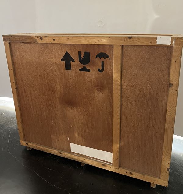 Cassa in legno per imballaggio