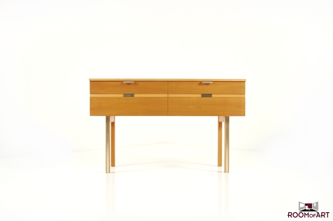 Small Birch Wood Sideboard