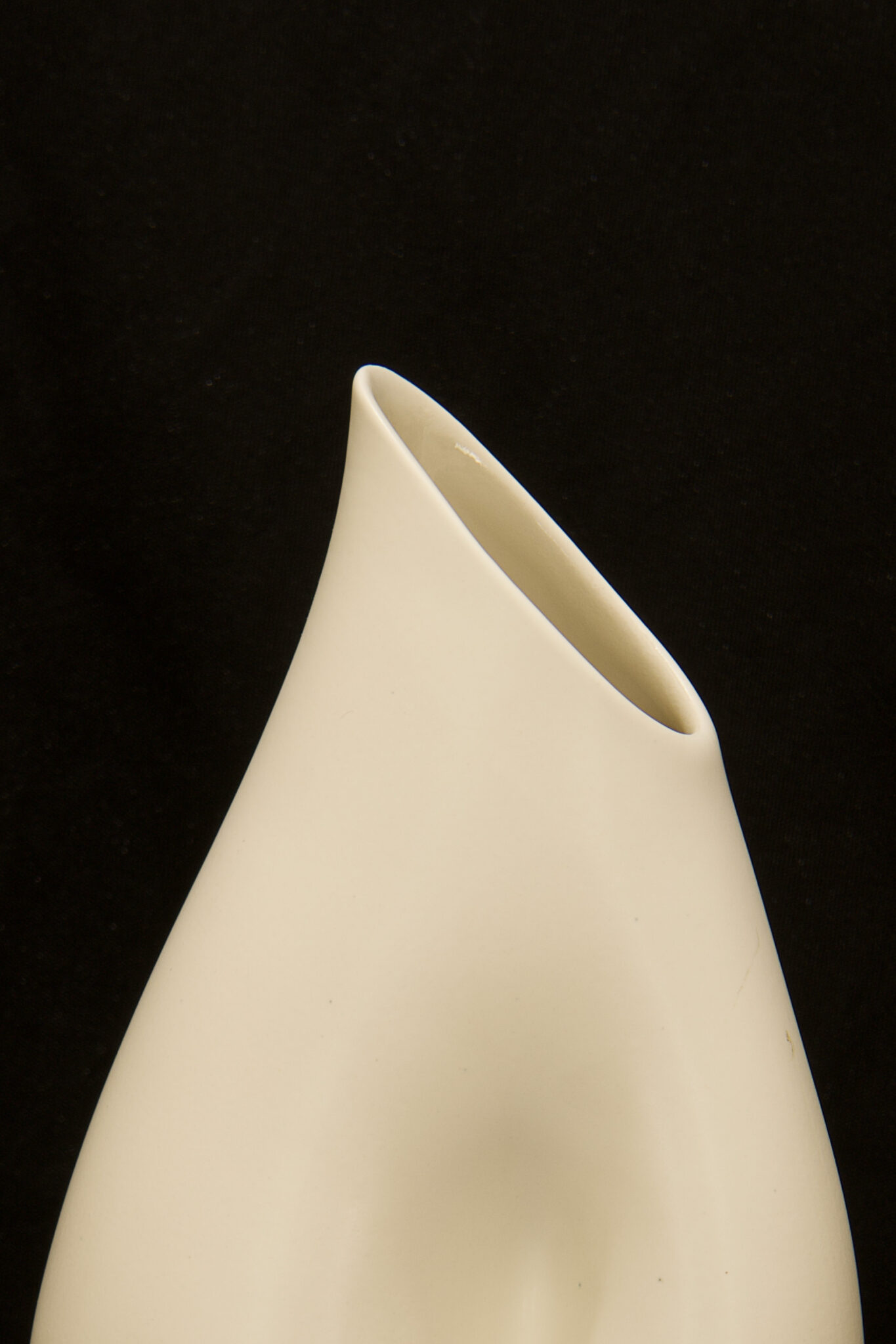 White Ceramic Carafe by Sem Schanzer