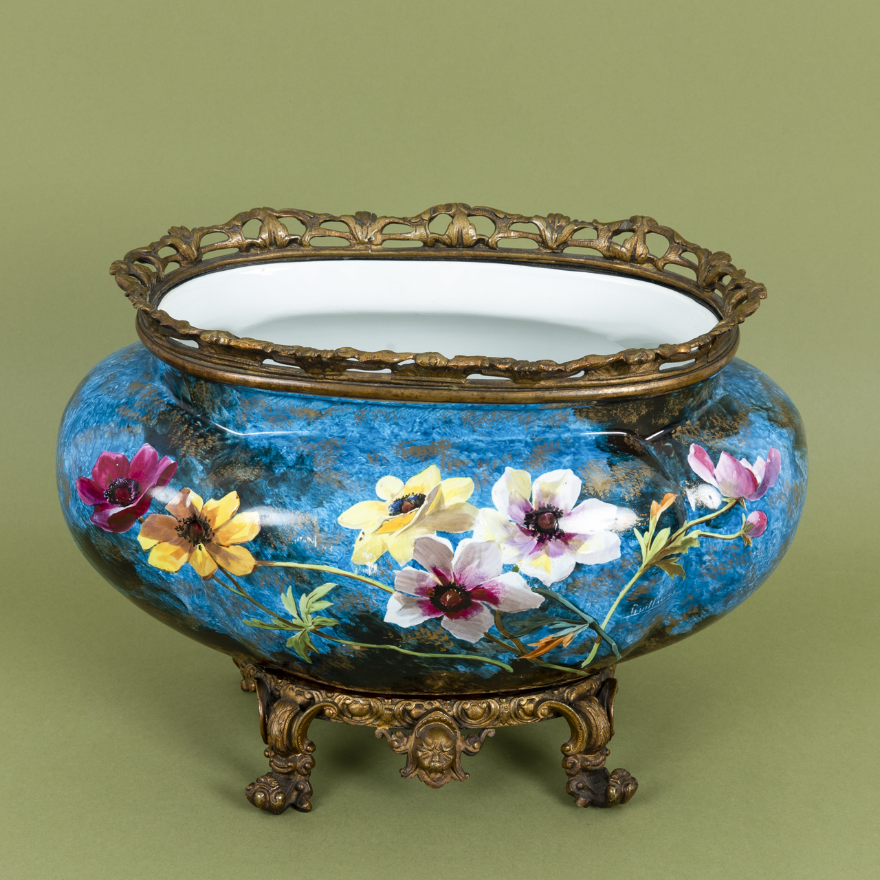 Large Cachepot from Creil-Montereau