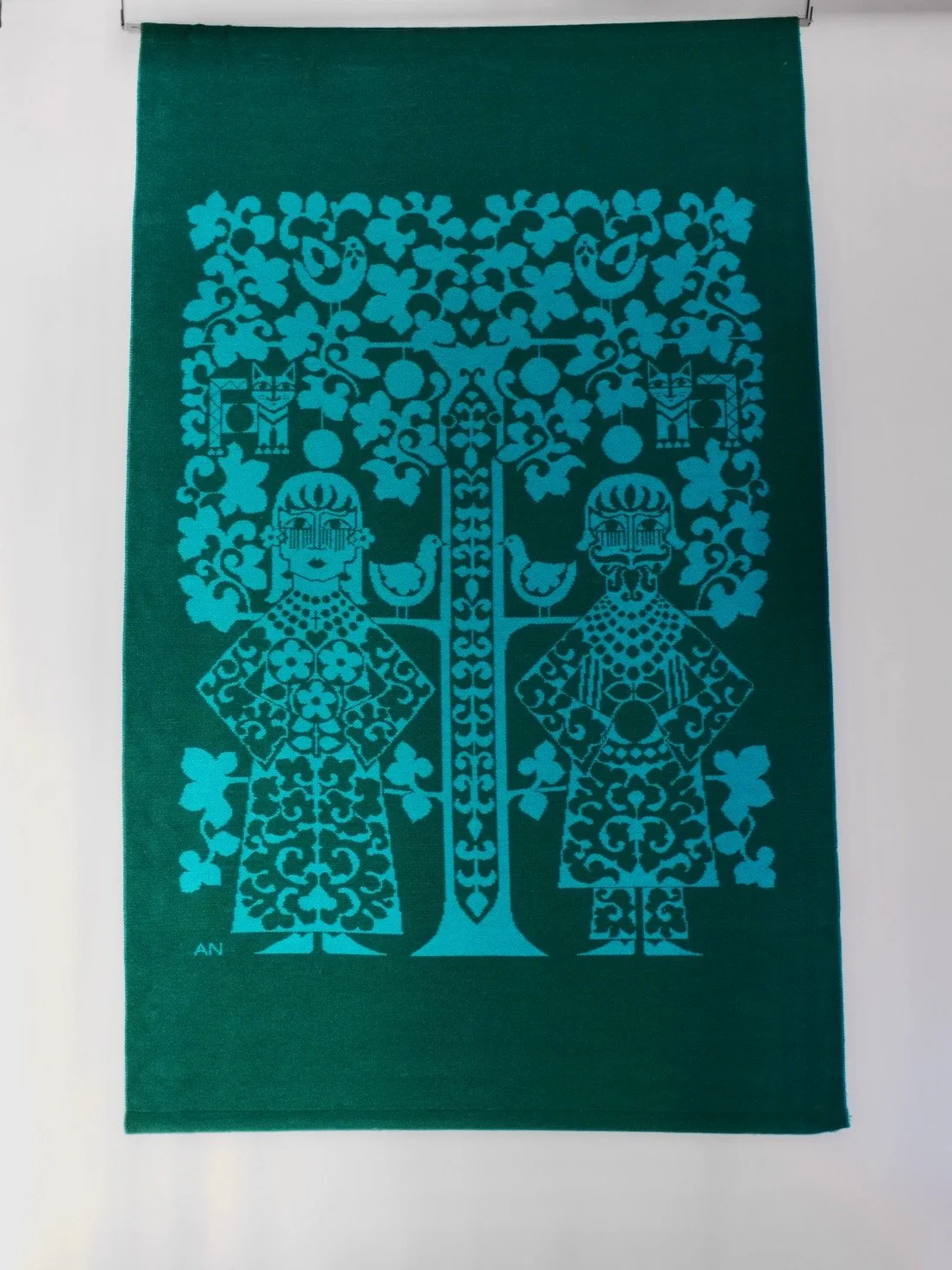 Mid-Century Textile Wall Art