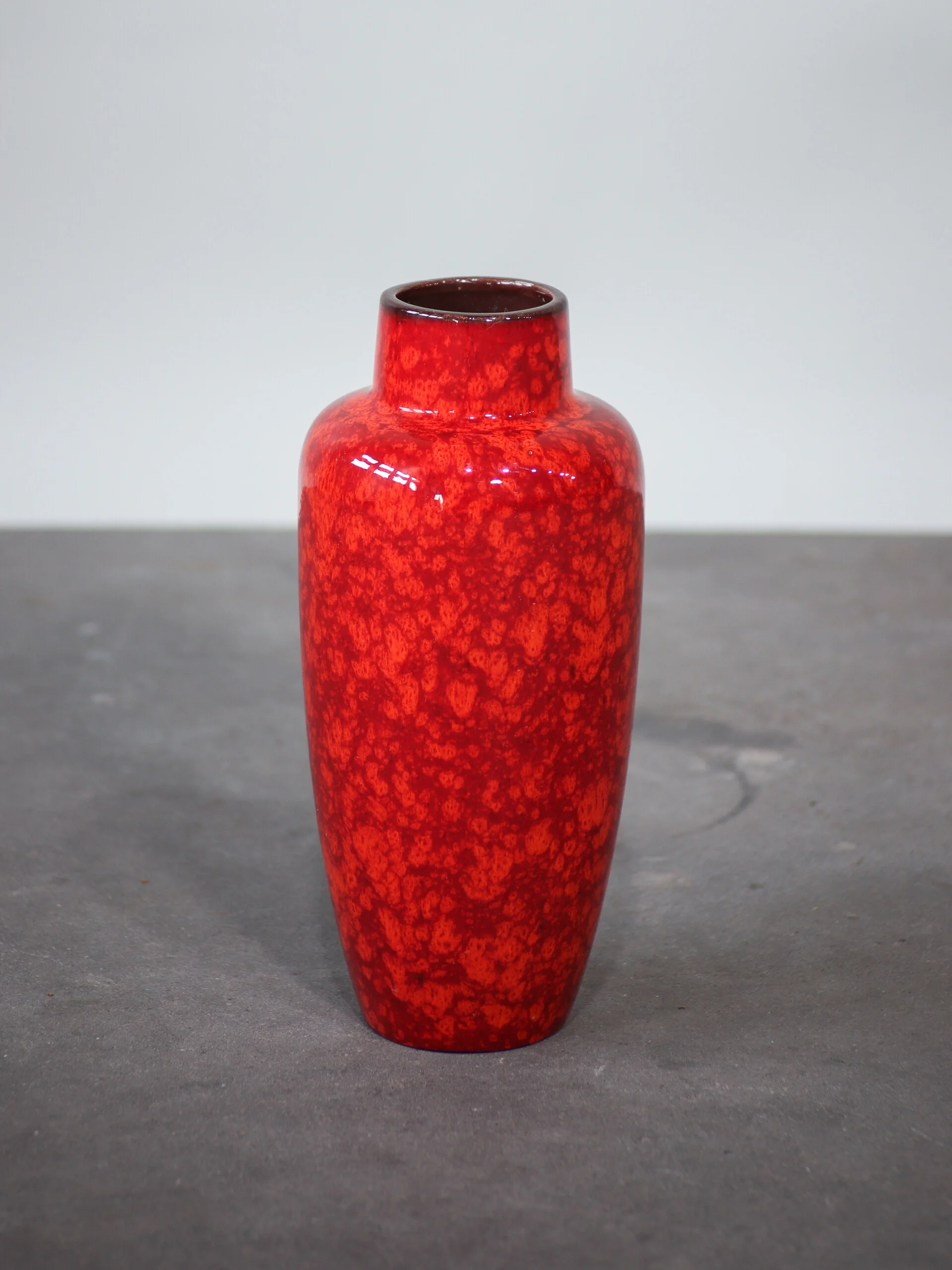 West Germany Red Vase 517-30
