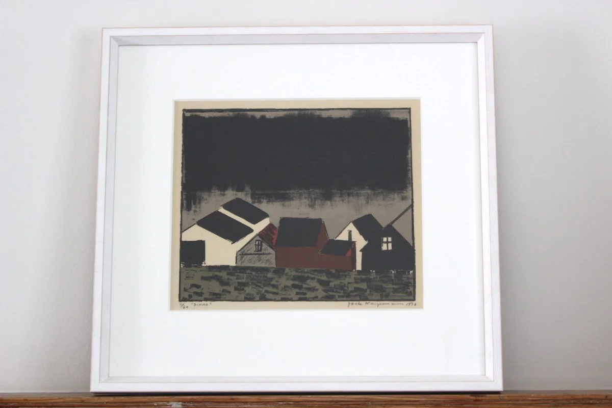 Jack Kampmann "Dimma" Original Print