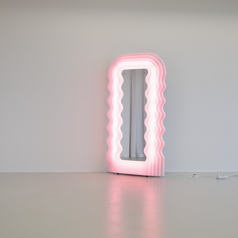 Ultrafragola Mirror by Ettore Sottsass